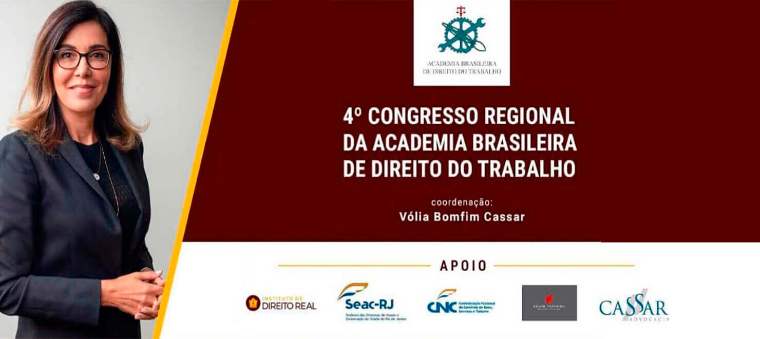 4º Congresso Regional da Academia Brasileira de Direito do Trabalho